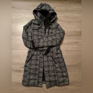 Ricki’s small hooded, fleeced lined jacket